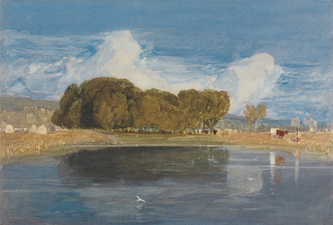 En sommerdag af John Sell Cotman