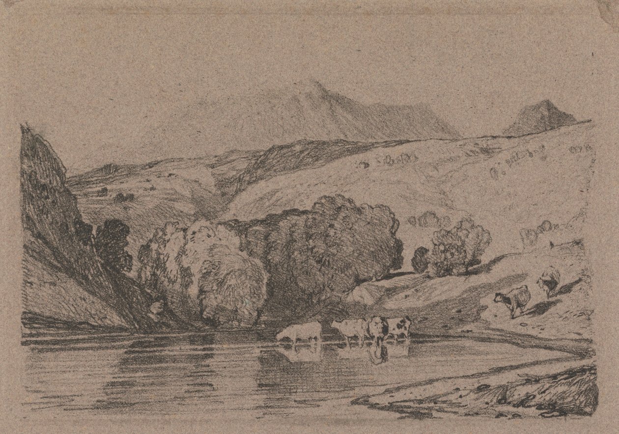 Cader Idris af John Sell Cotman