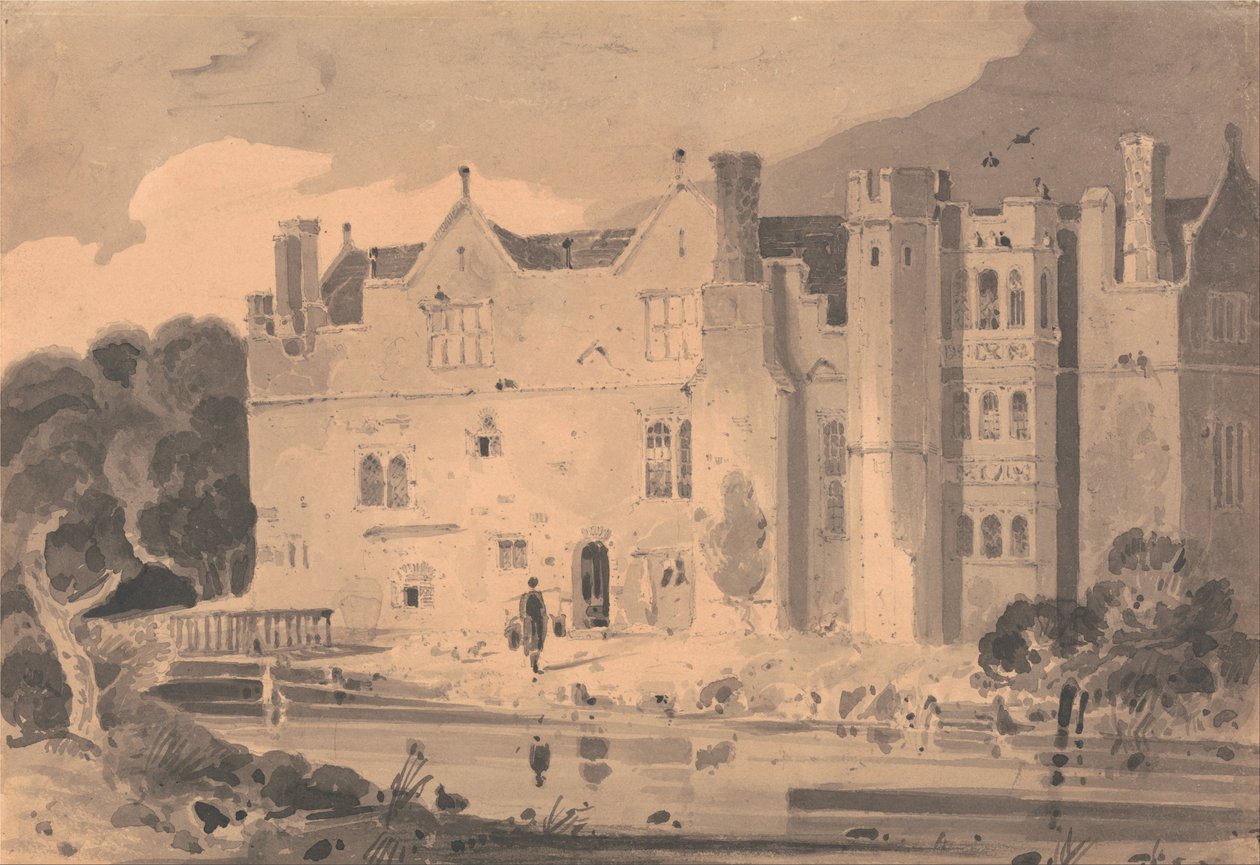 Hever Castle, Kent af John Sell Cotman