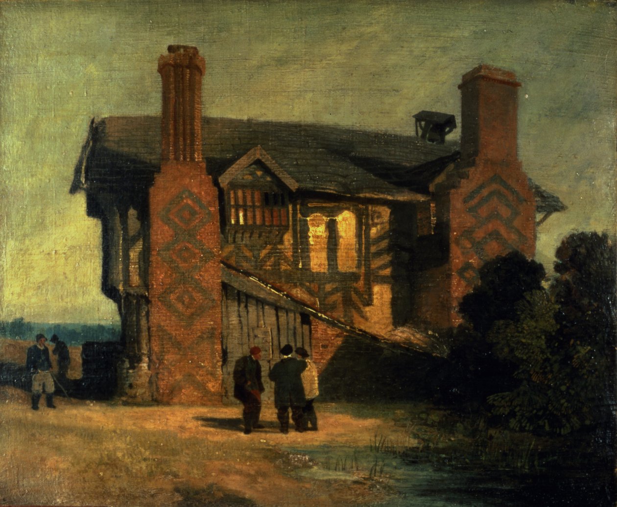 Moreton Old Hall af John Sell Cotman