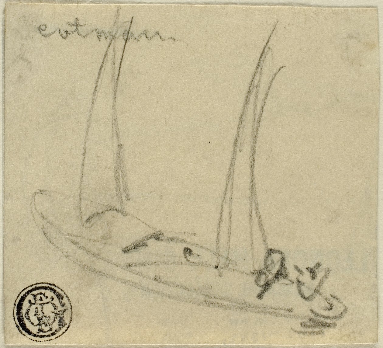 Sejlbåd af John Sell Cotman