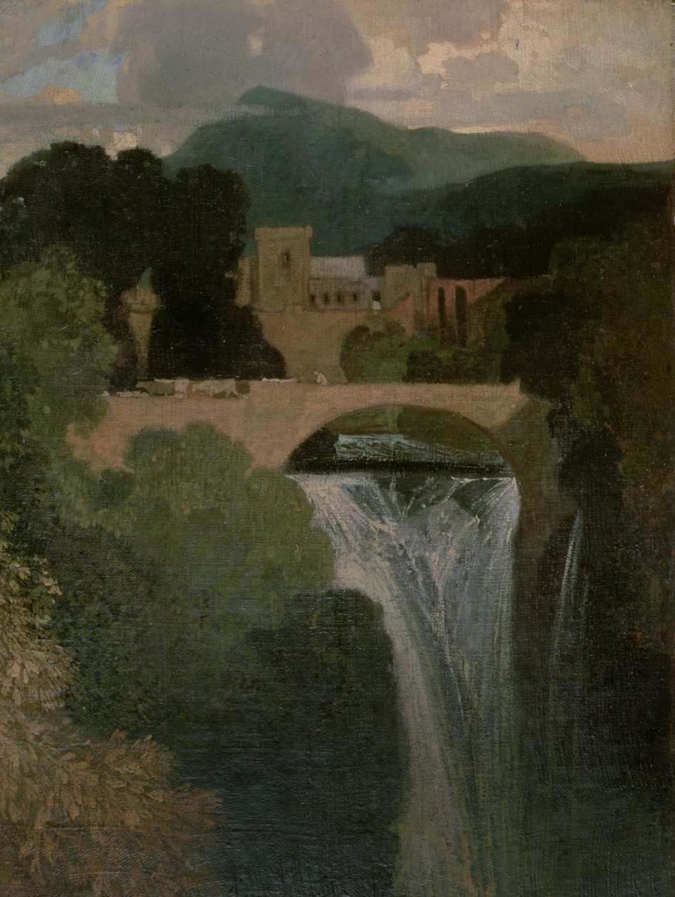 Vandfaldet af John Sell Cotman