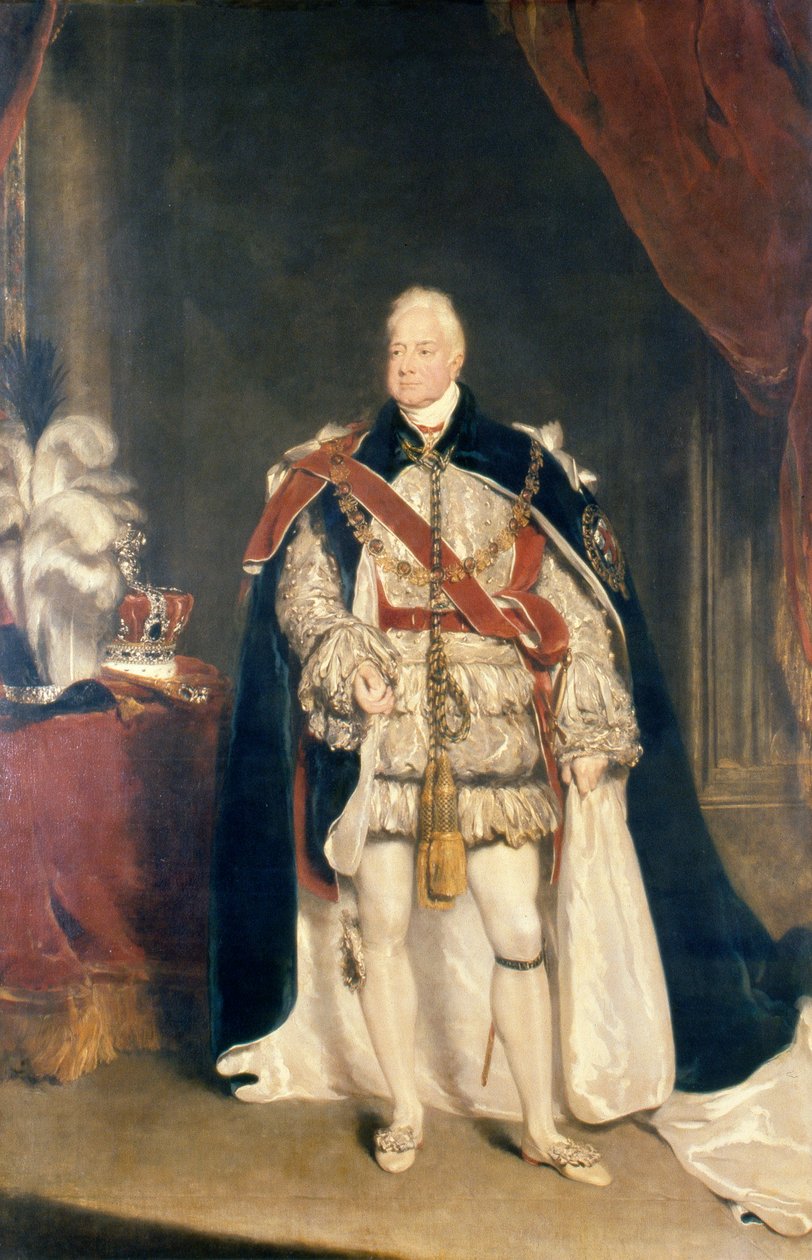 Portræt af William IV af John Simpson