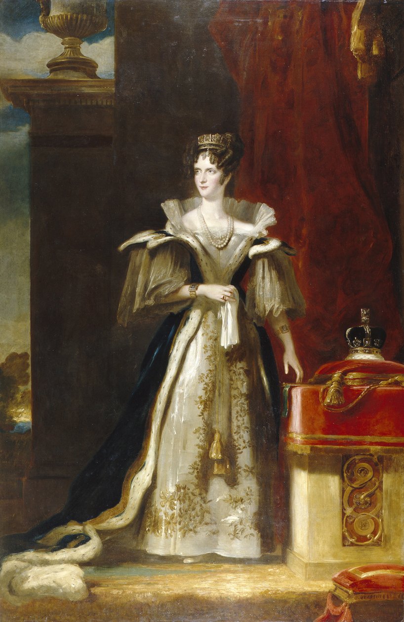 Dronning Adelaide (1792-1849) af John Simpson
