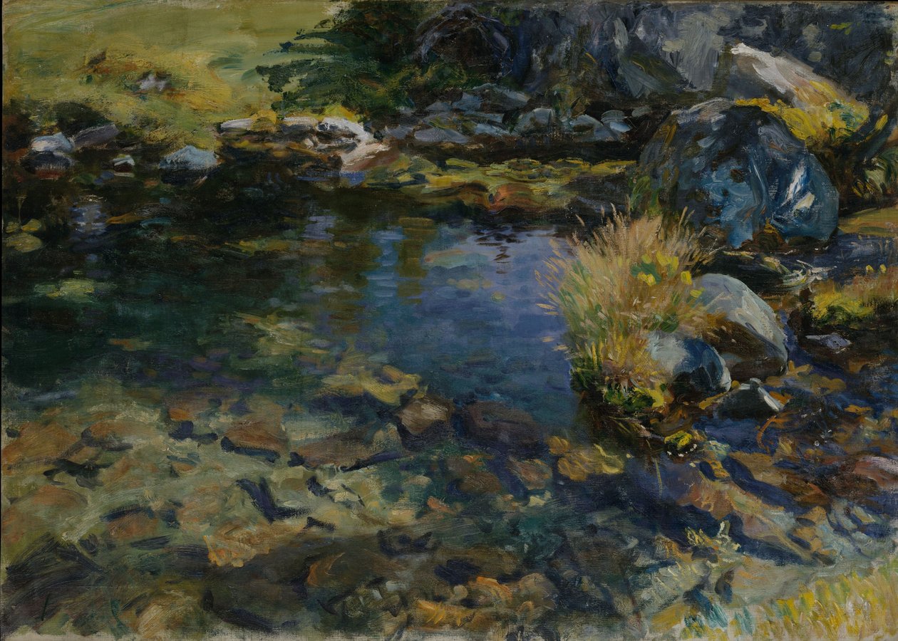 Alpine Pool, 1907 af John Singer Sargent