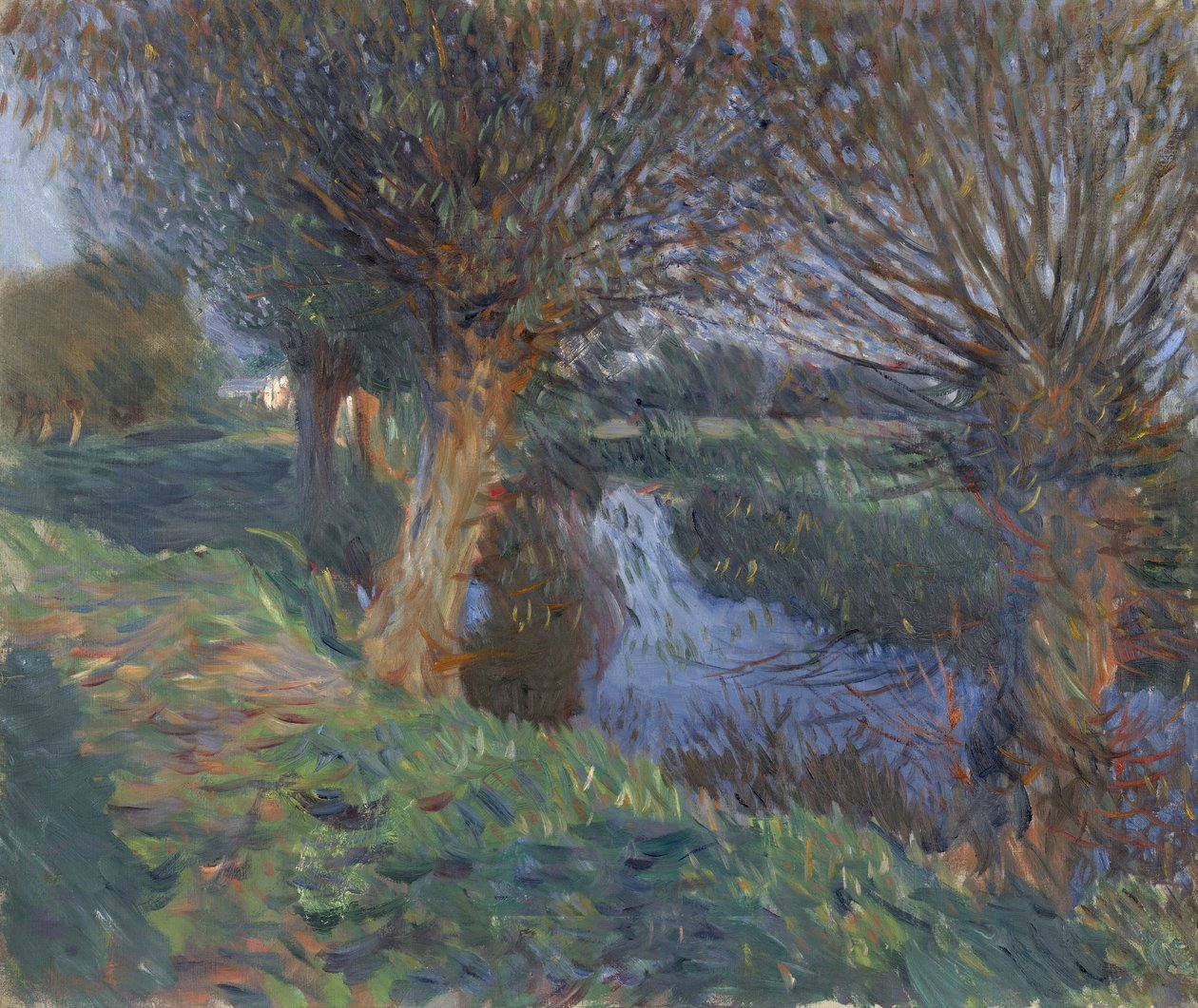 I Calcot, 1885-90 af John Singer Sargent