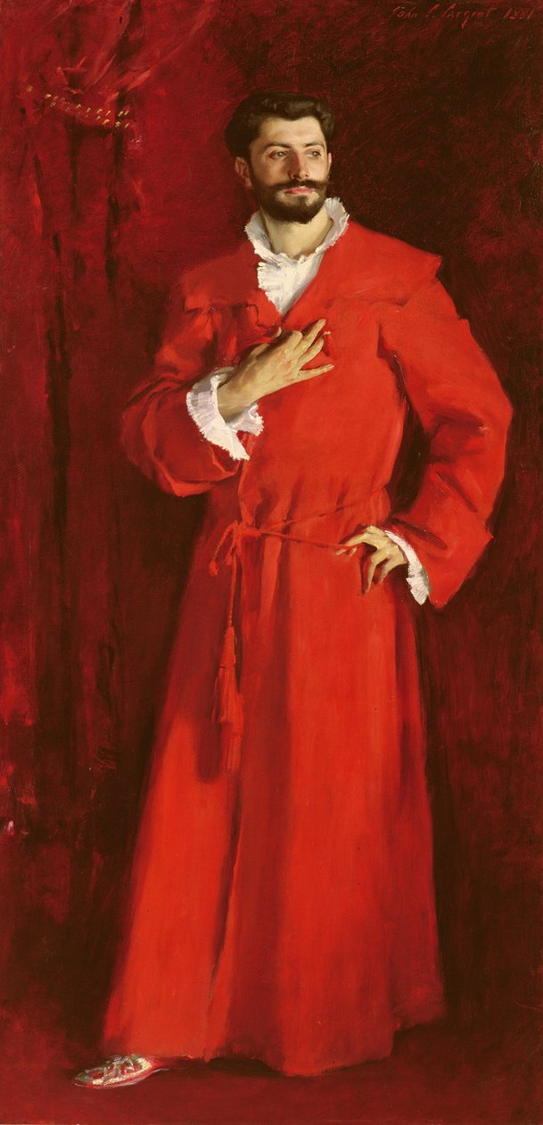 Dr. Pozzi hjemme, 1881 af John Singer Sargent