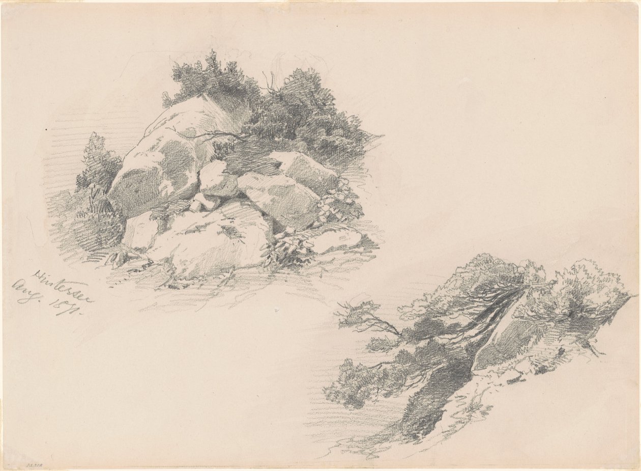 Hintersee, Tyskland af John Singer Sargent