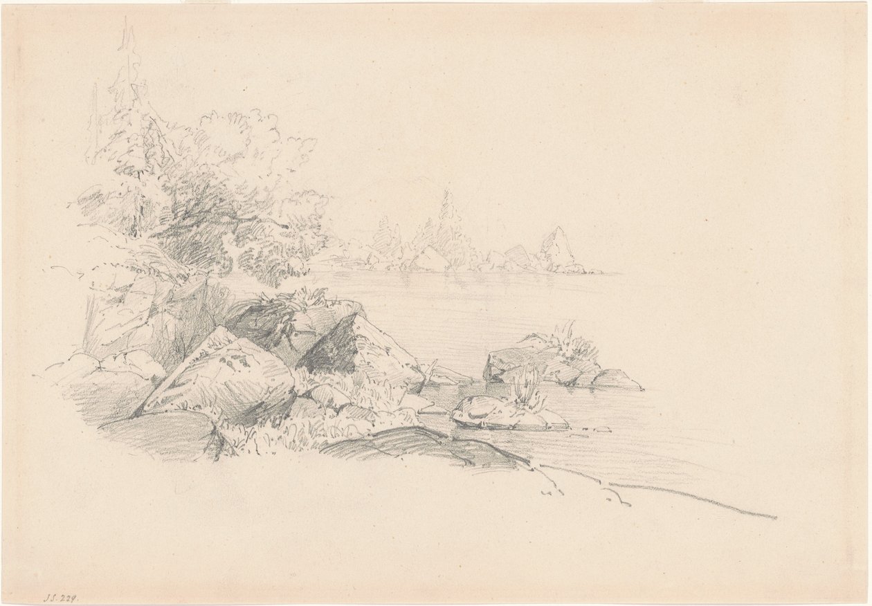 Søbredden af John Singer Sargent