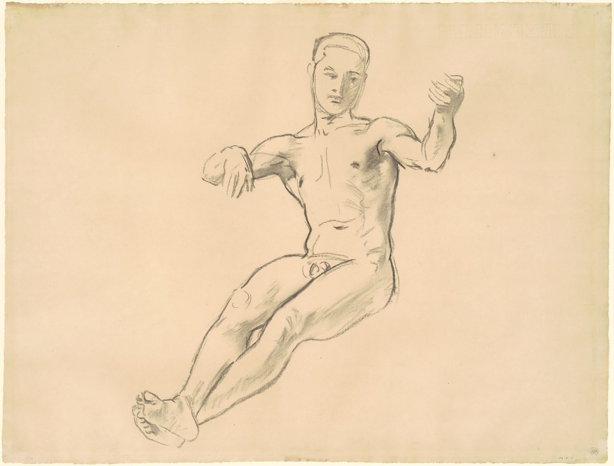 Studie til "Arion" af John Singer Sargent