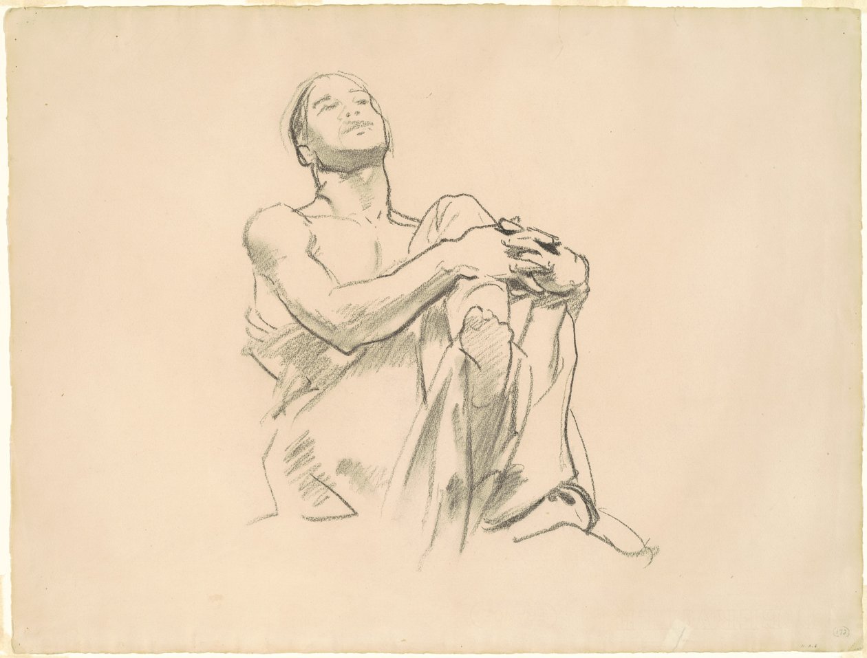 Studie til astronomi, ca. 1921. af John Singer Sargent