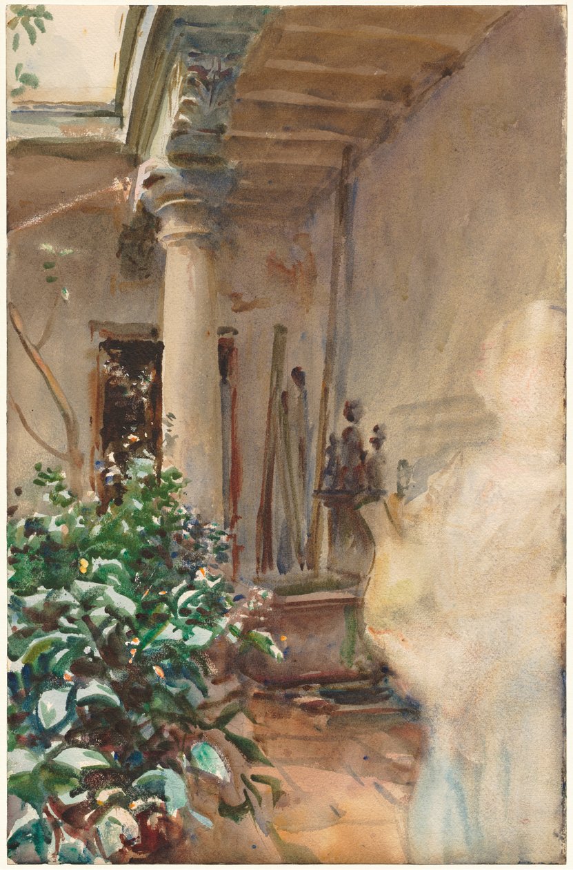 Terrassen af John Singer Sargent