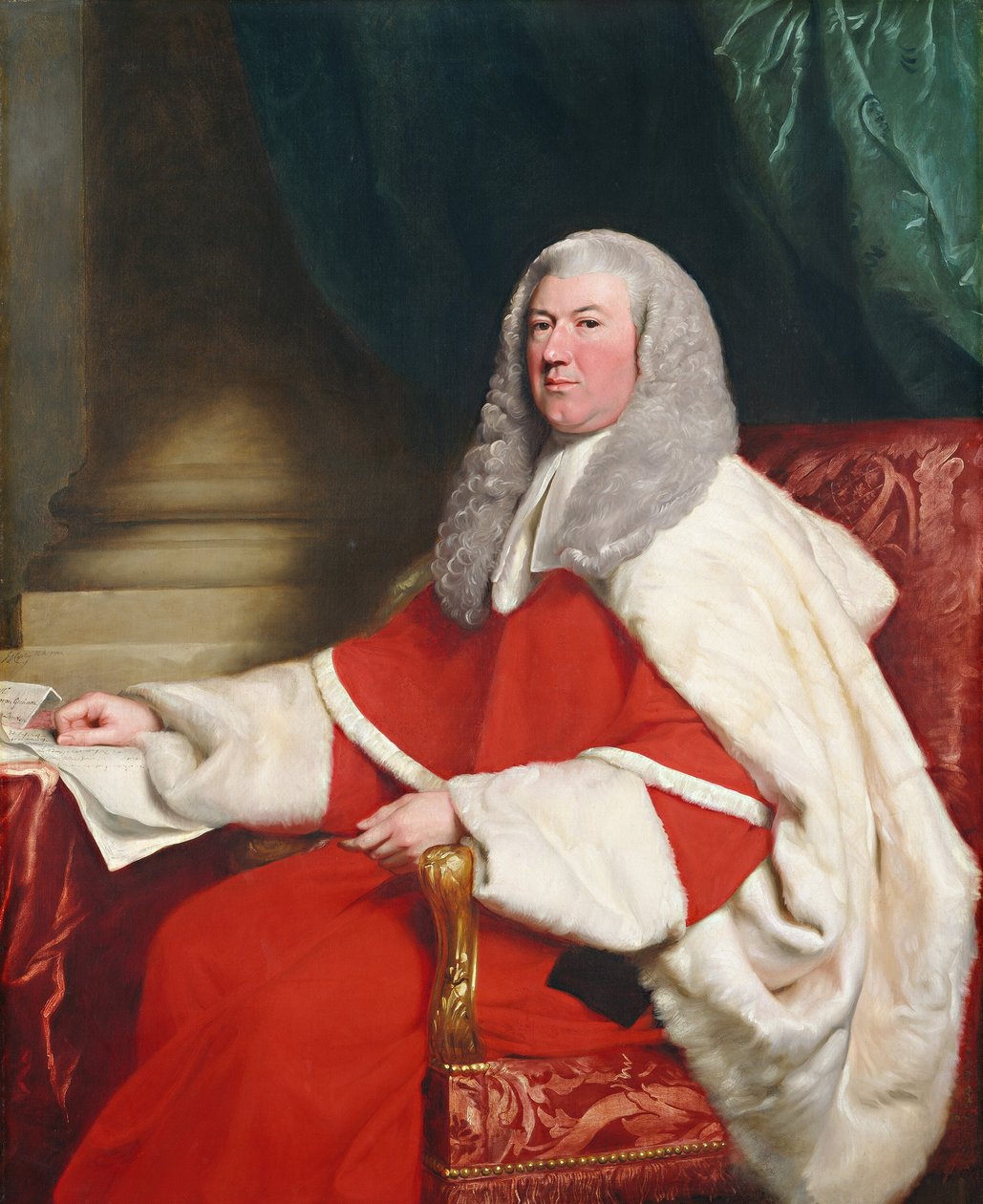 Baron Graham, 1804. af John Singleton Copley