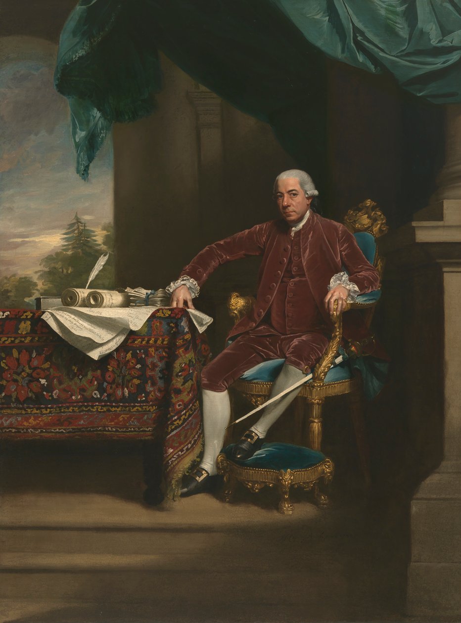Henry Laurens, 1782. af John Singleton Copley