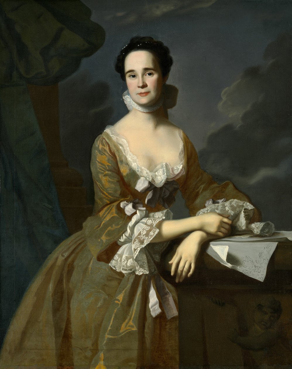 Mrs. Daniel Hubbard (Mary Greene) af John Singleton Copley