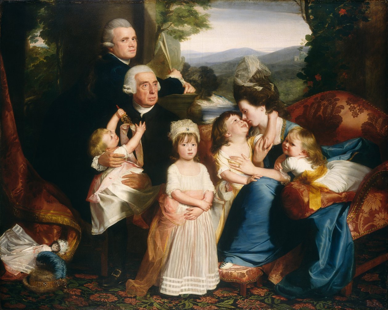 Familien Copley, 17761777. af John Singleton Copley