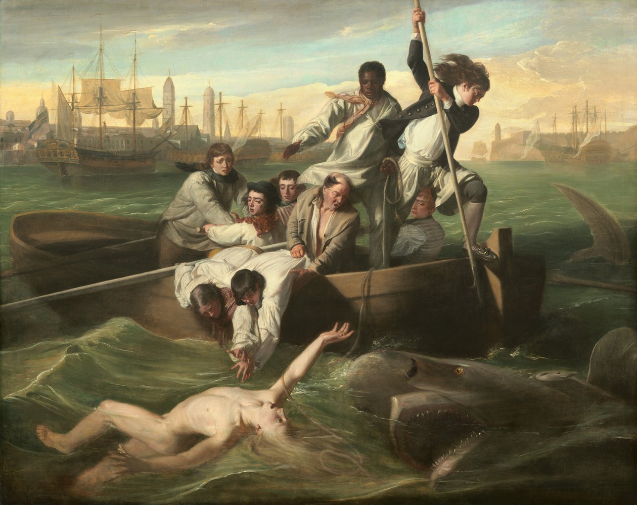 Watson og hajen af John Singleton Copley