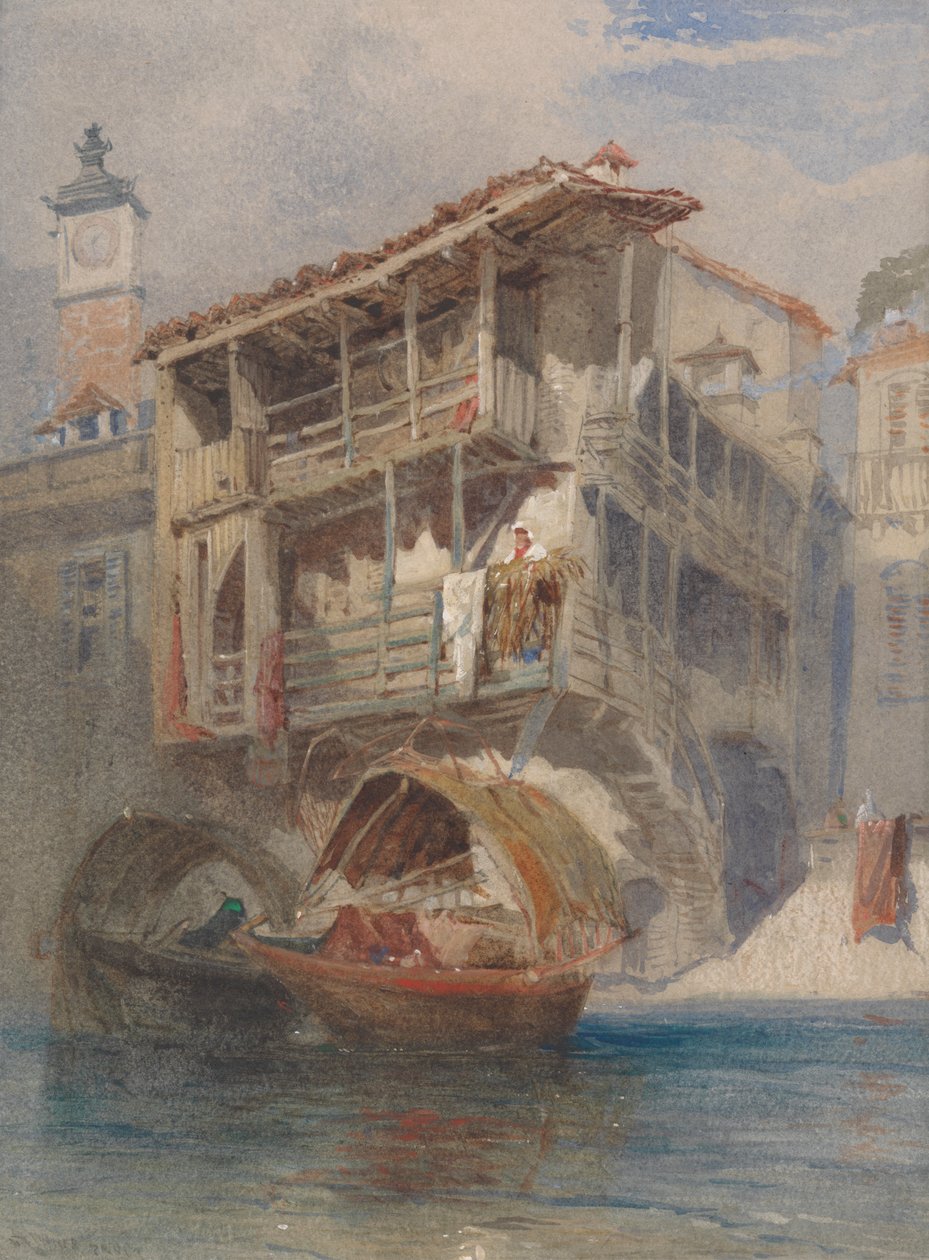 Isola Bella, Lago Maggiore af John Skinner Prout
