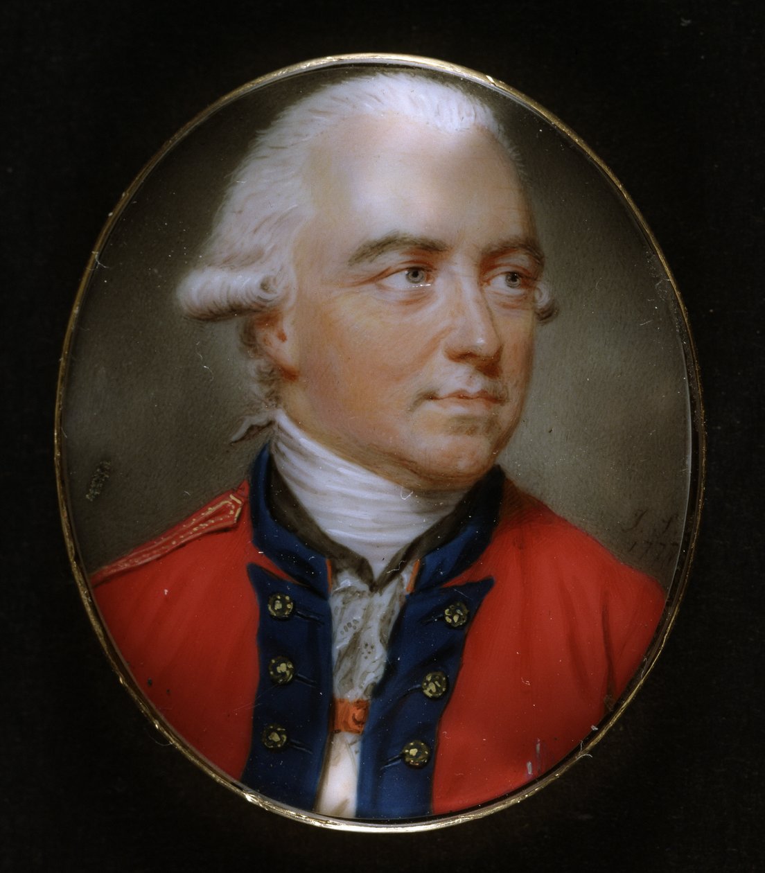 General Sir Henry Clinton (1730-95) ca.1777 af John Smart