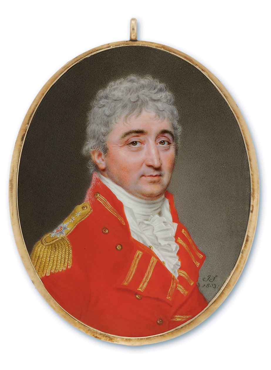 Generalløjtnant Daniel Burr, 1803 af John Smart