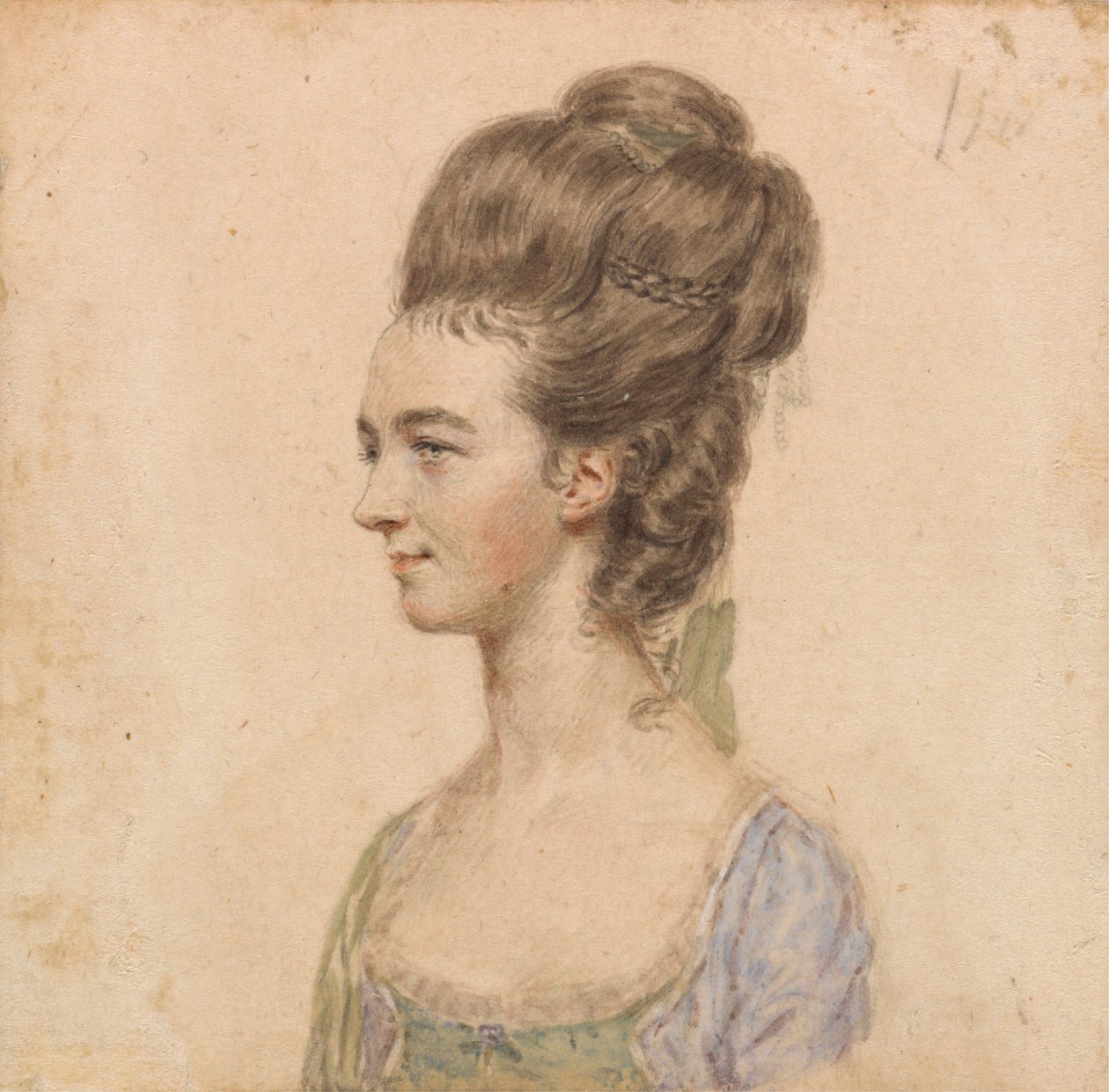 Miss Barbara Hill (d. 1838) af John Smart
