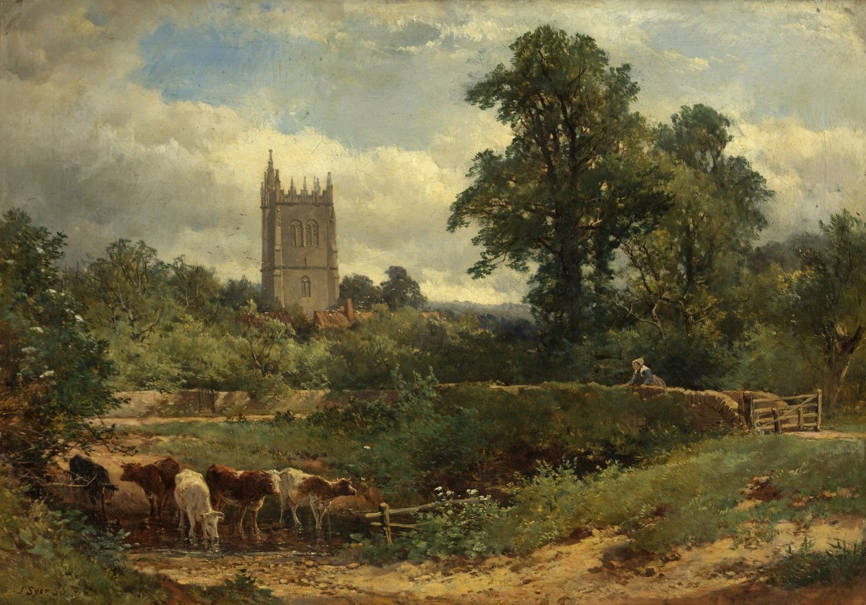 Bitton kirke af John Syer