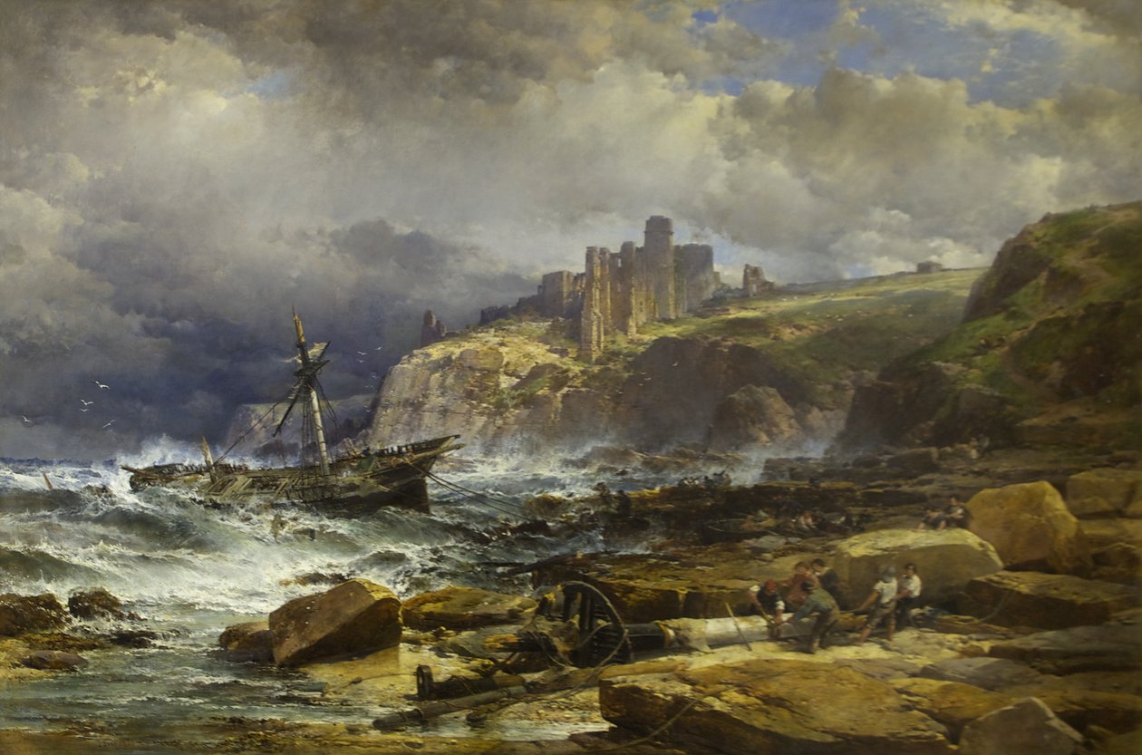 Tantallon Slot af John Syer
