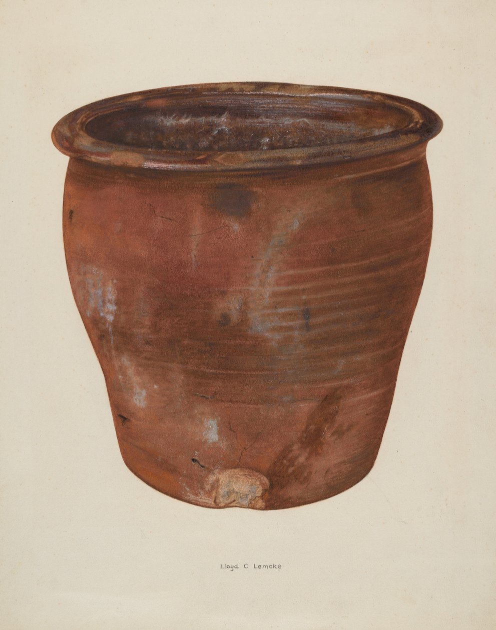 Brown Crock, 19351942. af John Tarantino