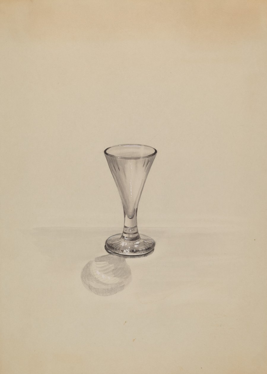 Cordial Glass, ca. 1936. af John Tarantino