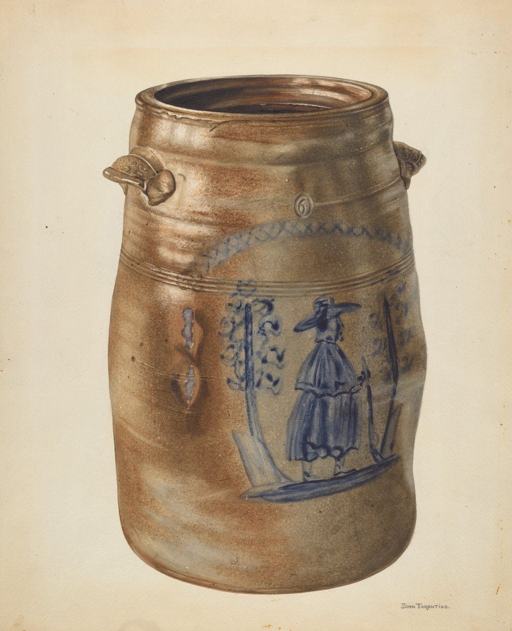 Crock, c. 1938. af John Tarantino