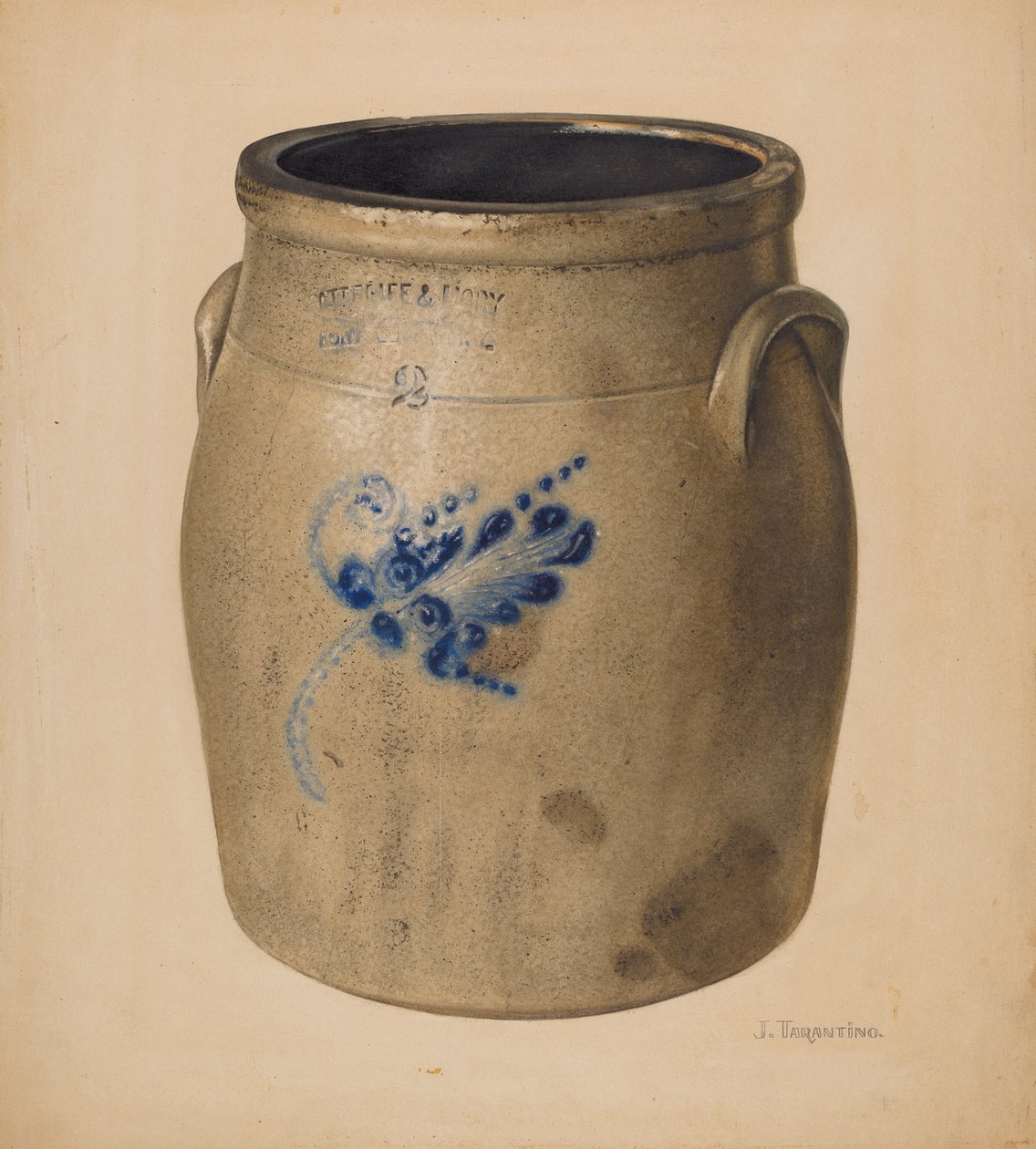 Crock, c. 1938. af John Tarantino