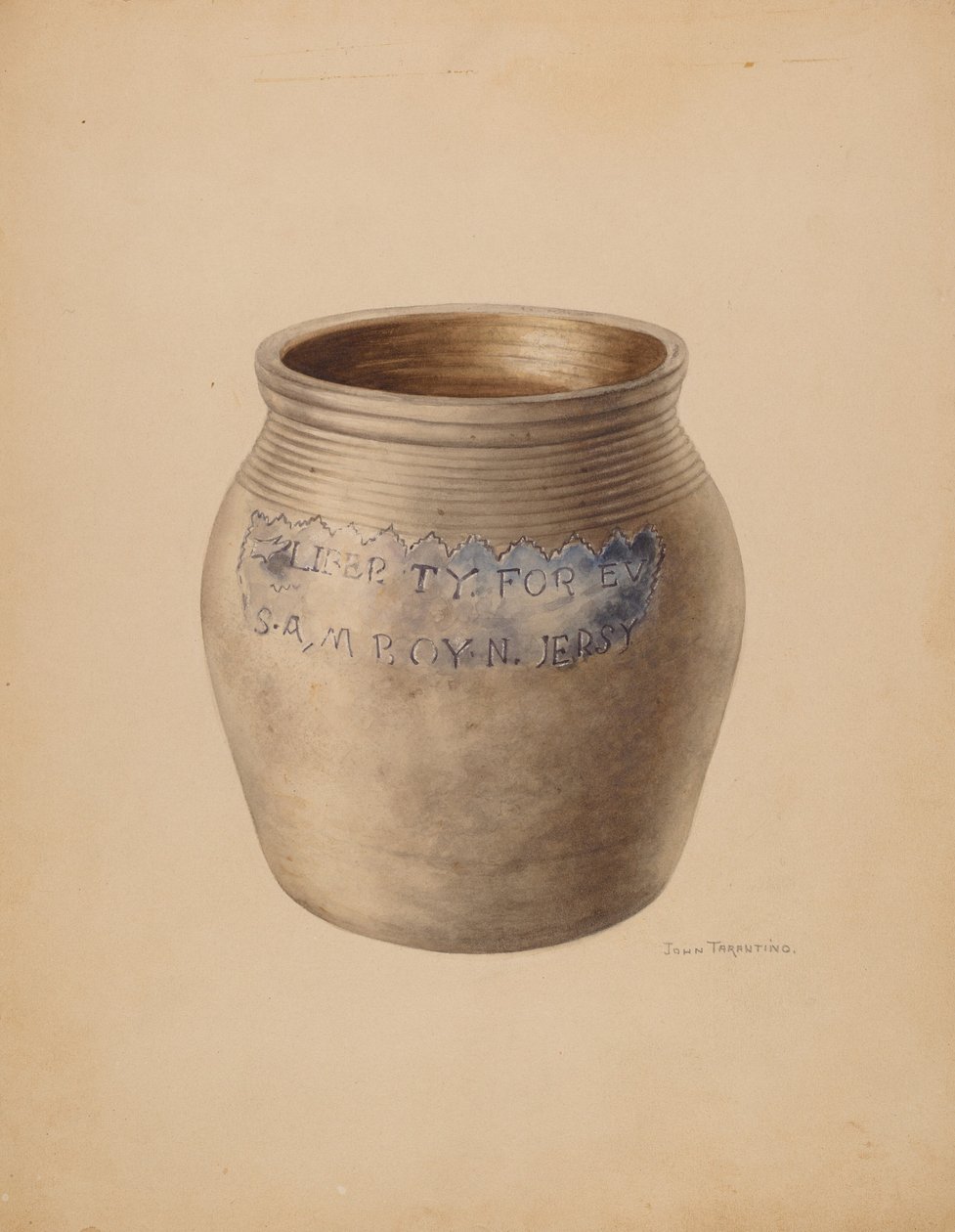 Crock, c. 1938. af John Tarantino
