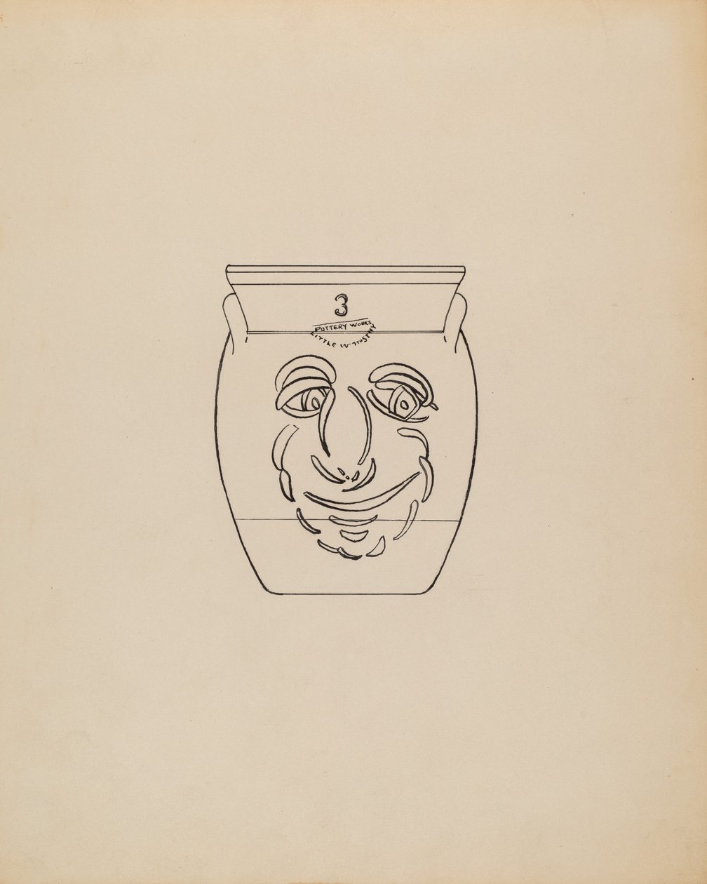 Crock, c. 1940. af John Tarantino