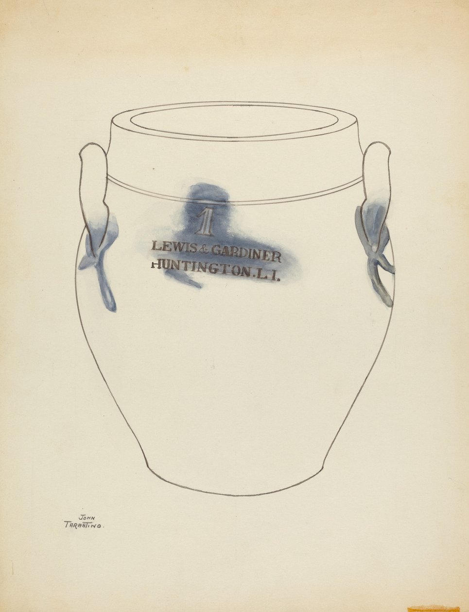 Crock, c. 1953. af John Tarantino