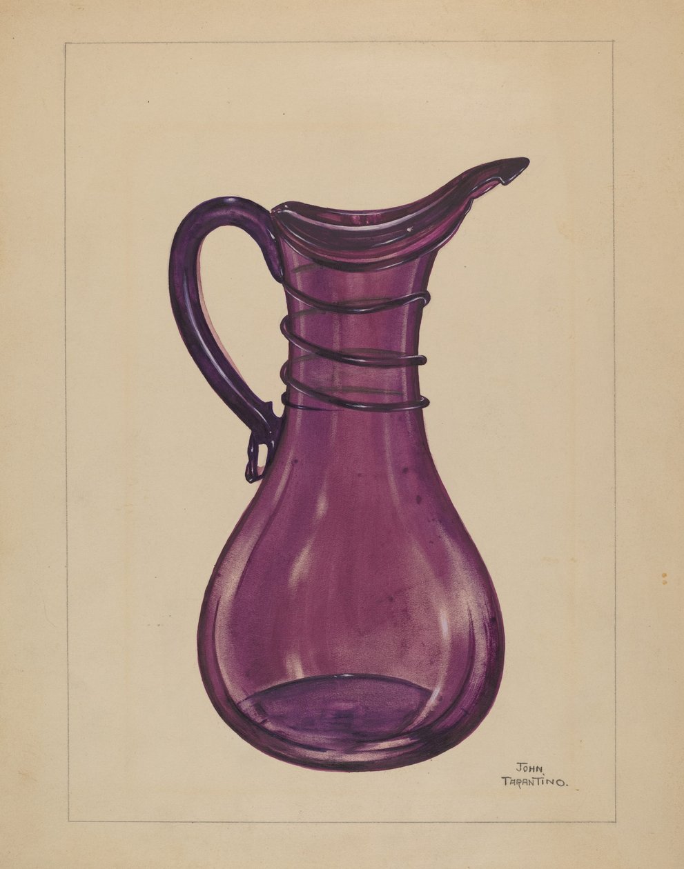 Cruet, ca. 1936. af John Tarantino