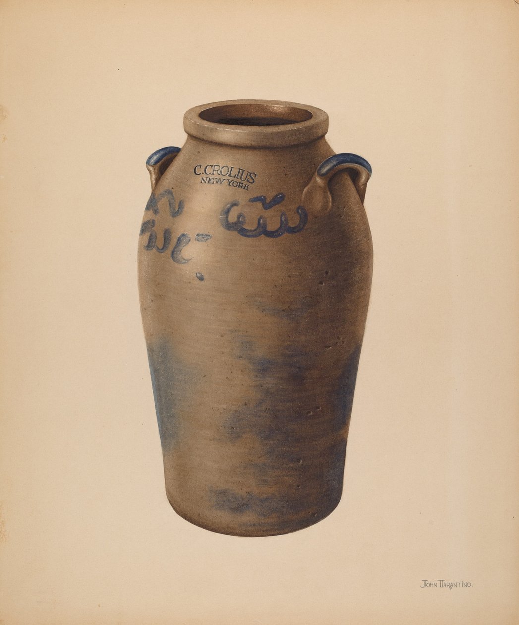 Krukke, c. 1940. af John Tarantino