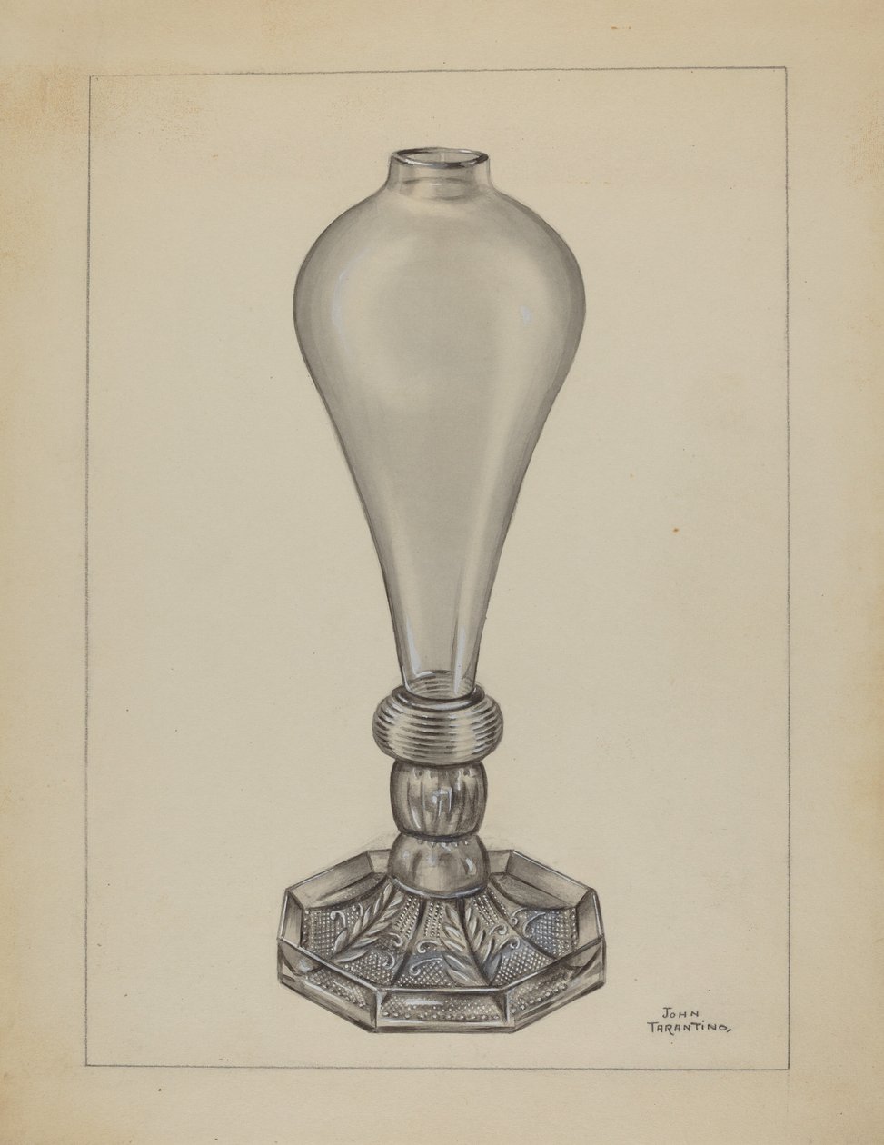 Lampe, ca. 1940. af John Tarantino