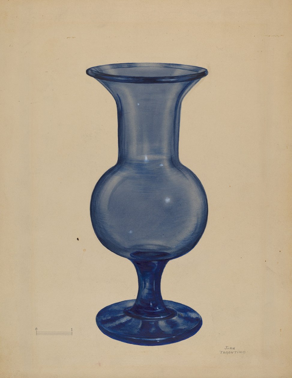 Vase, ca. 1936. af John Tarantino