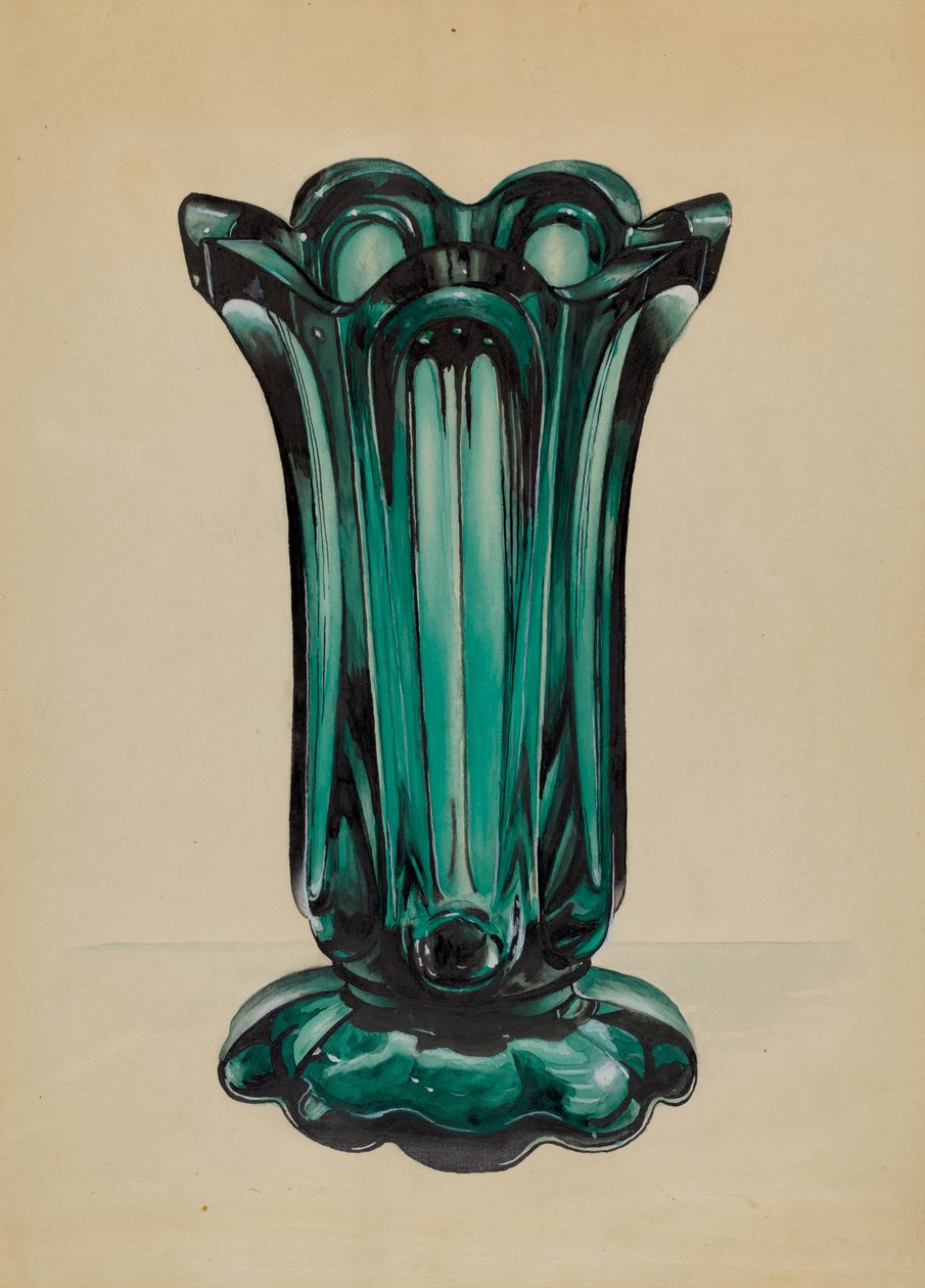 Vase, ca. 1937. af John Tarantino
