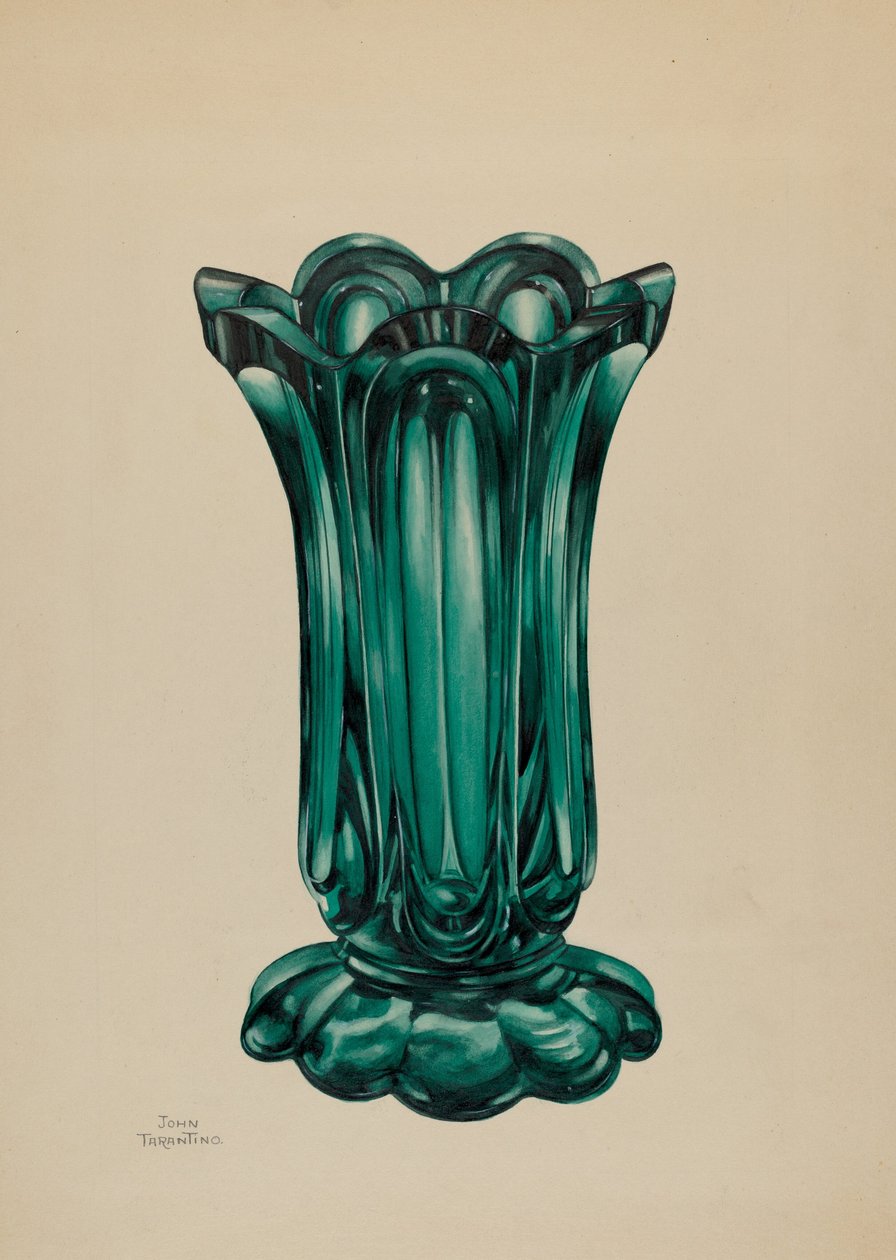 Vase, ca. 1937. af John Tarantino
