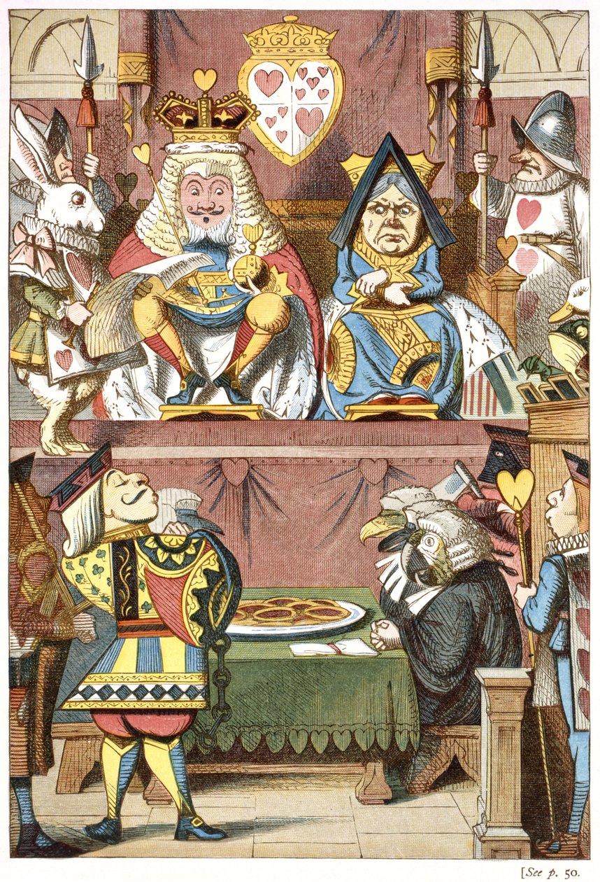 Inspicerer tærterne af John Tenniel