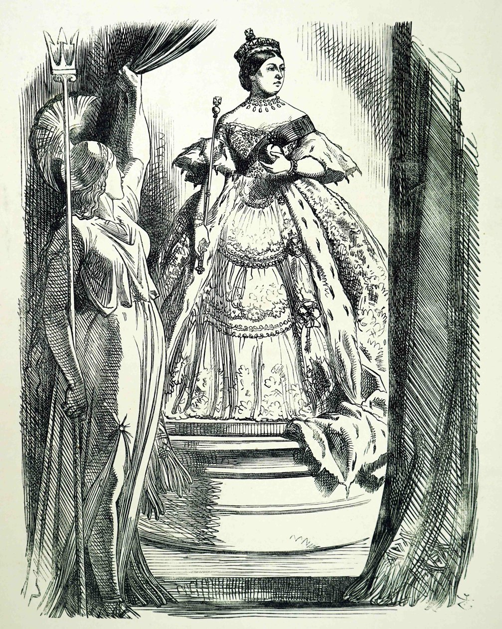 Dronning Victoria. af John Tenniel