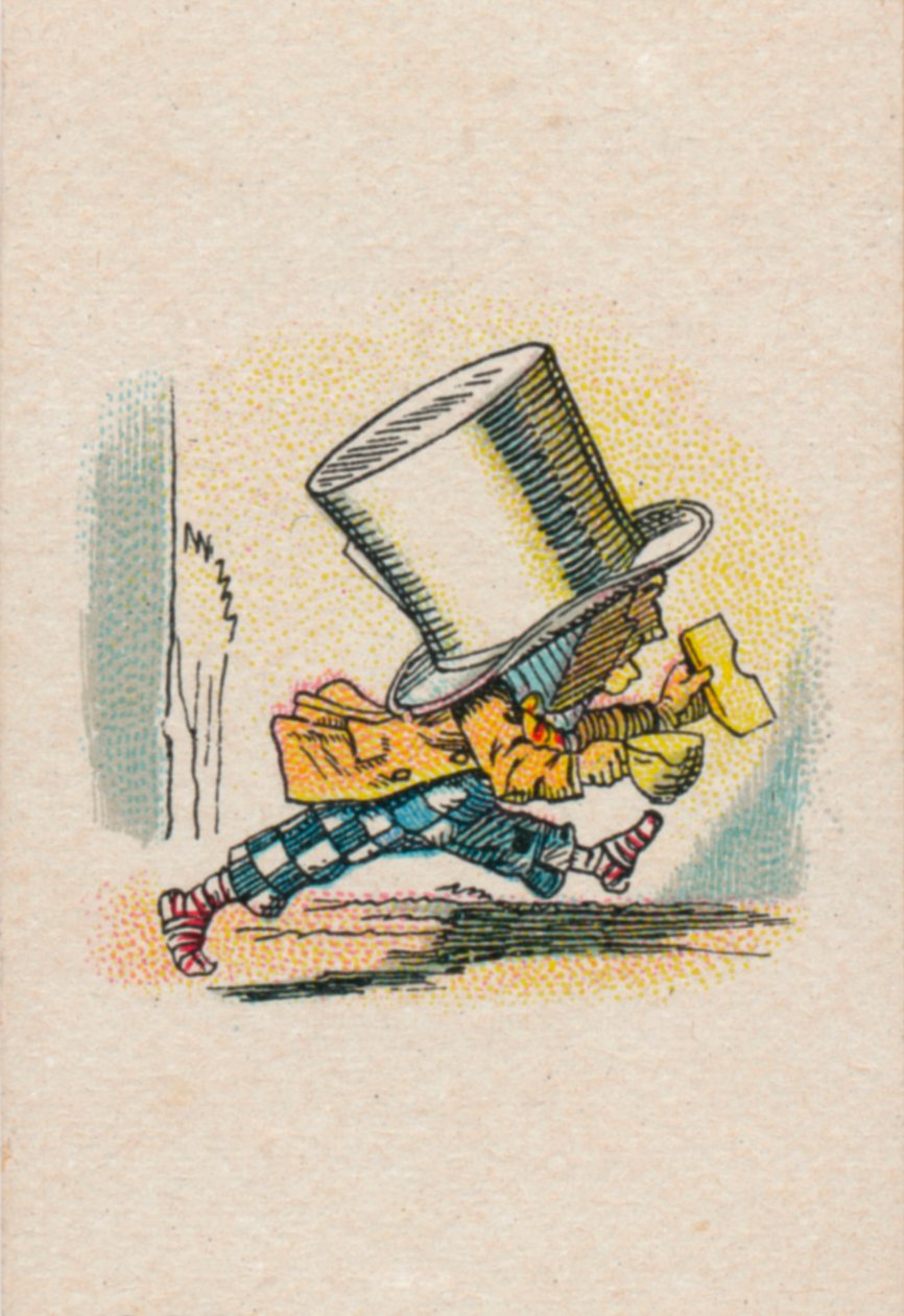 Hattemageren forlader retten, 1930 af John Tenniel