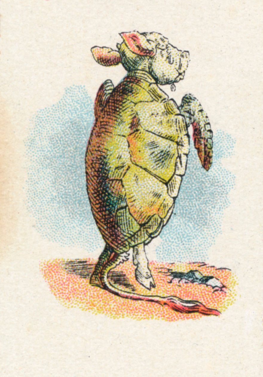 The Mock Turtle, 1930 af John Tenniel