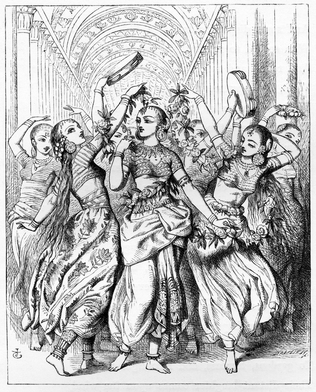 Den Tilslørede Profet af af John Tenniel