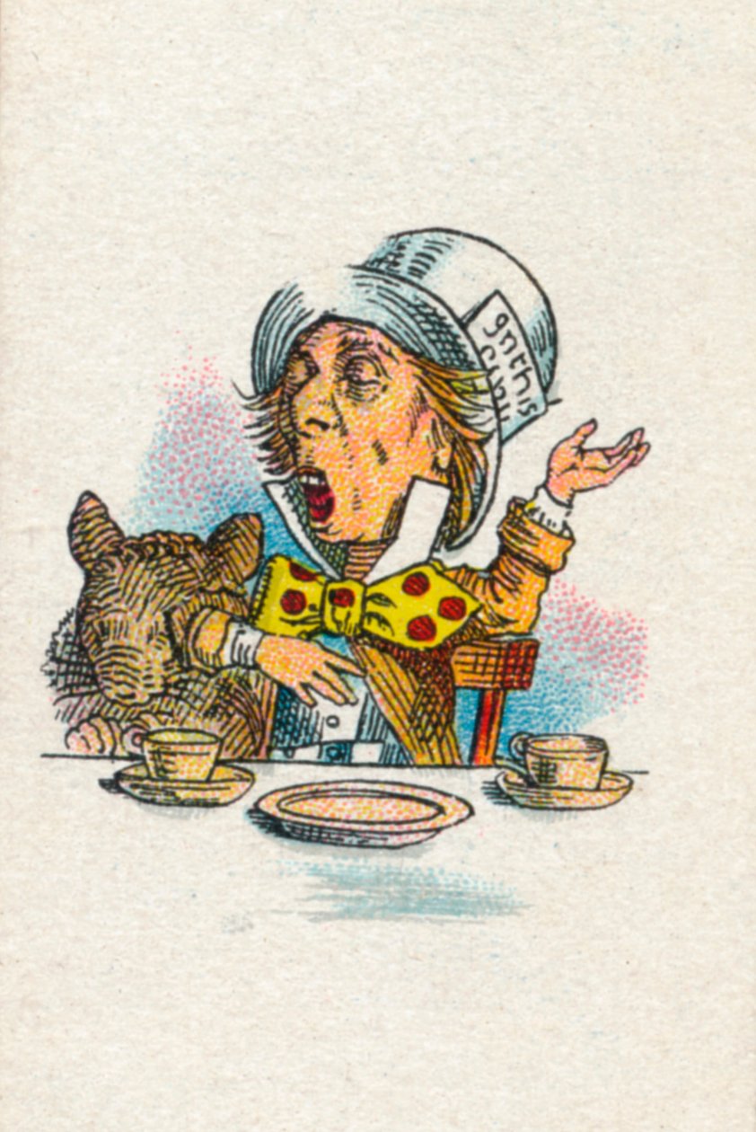 Twinkle, Twinkle, sagde Hattemageren, 1930 af John Tenniel