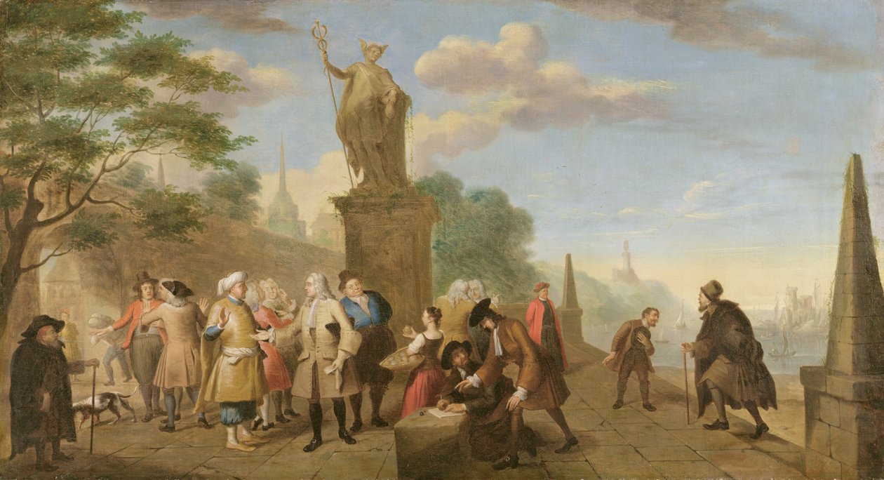 Allegory of Trade, 1743 af John Theodore Heins
