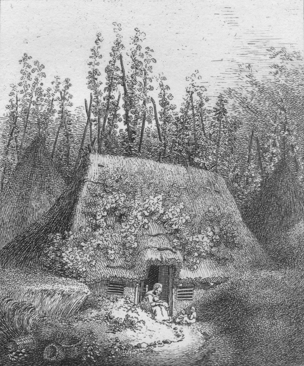 I Cobham, Surrey, 1797 af John Thomas Smith