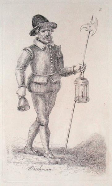 Vægter fra ca. 1680 (radering) af John Thomas Smith