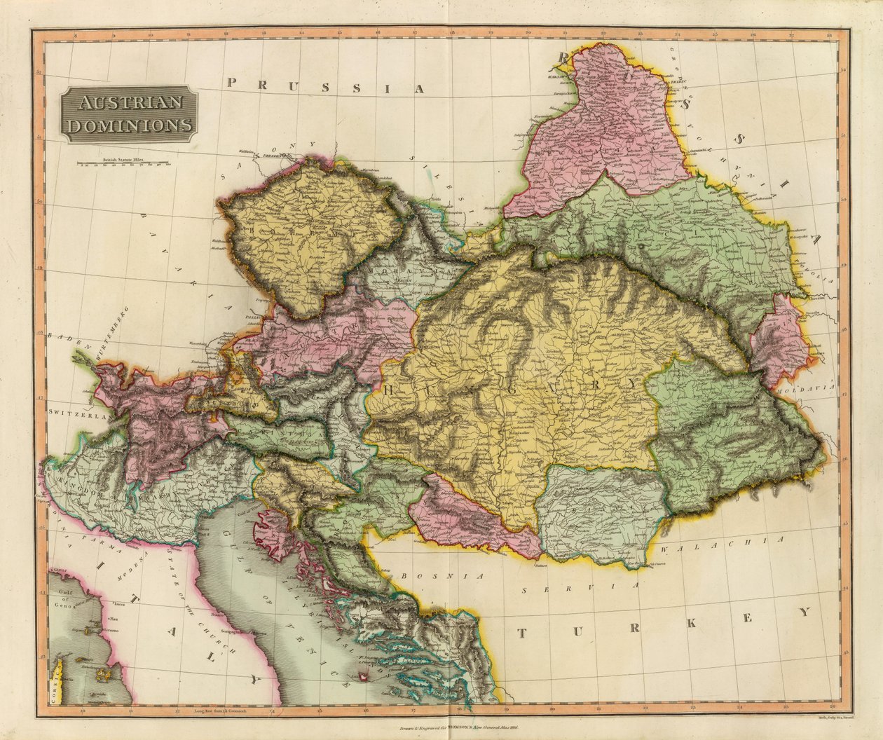 Østrigske besiddelser (Thomson, 1816) af John Thomson